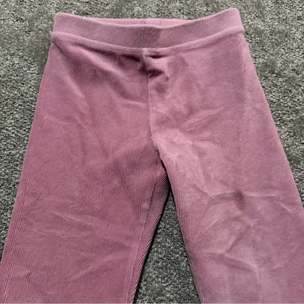 Crewcuts young girls pale pastel pink stretchy cotton pants size 8